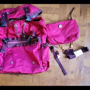 Lululemon Backpack w/small Accessory Bag
